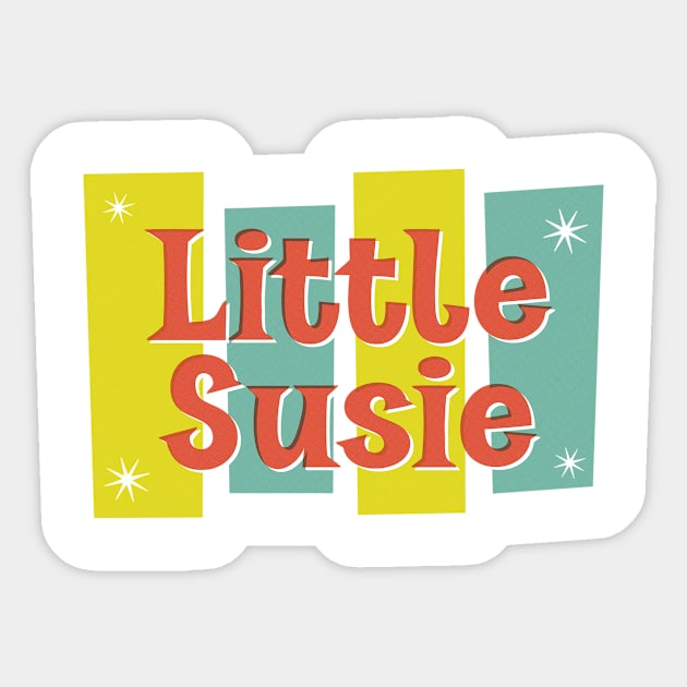 Little Susie Sticker by Brubarell